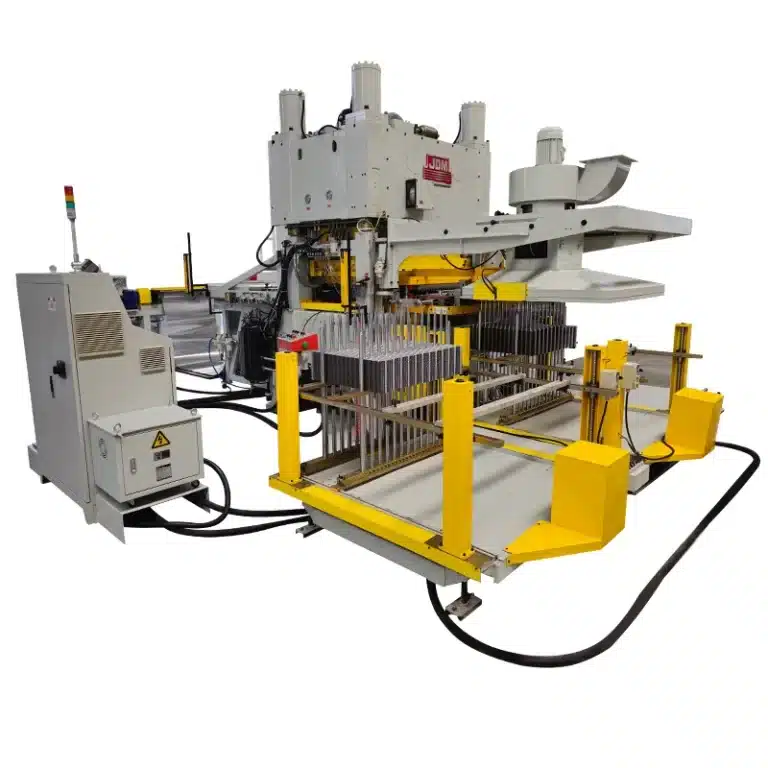 SINAOK 125T H-Type Fin Press Line for high-capacity fin production.