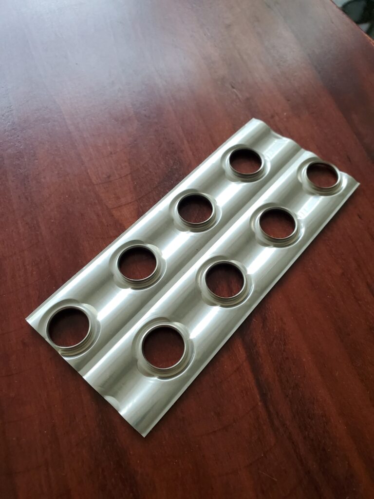 SINAOK Stainless Steel Fin Die for high-precision fin manufacturing.